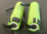 Brand New "2"  Panasonic NCR18650GA 3500mAh 10A 18650 Battery, w/ Tabs