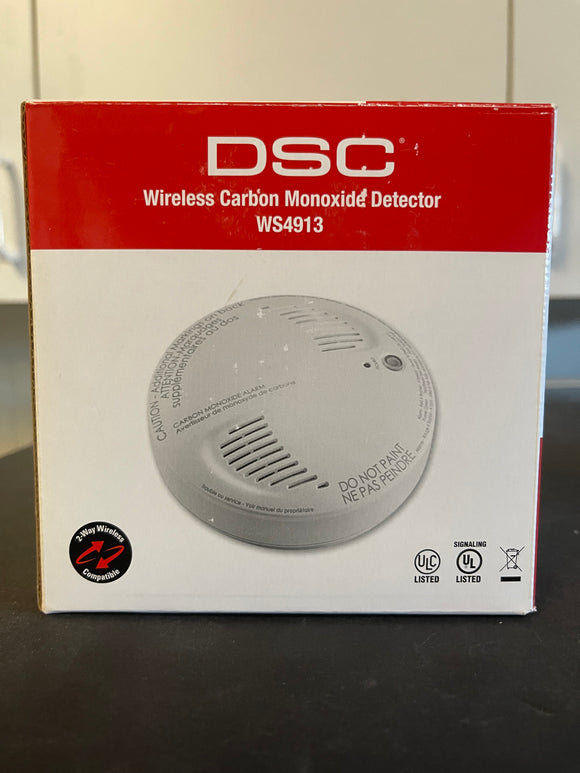 Brand New DSC WS4913 Wireless CO Detector,  US region only