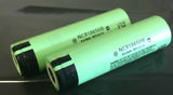 Brand New "4"  Panasonic NCR18650B 3.7V 3400mah Battery 18650, w/ Case Japan