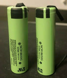 Brand New "2"  Panasonic NCR18650G 3.7v 3600mAh 18650 Battery w/ Tabs Japan