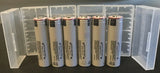 Brand New  "6"  Panasonic NCR18650BD 3.7V 3200mAh 10A High Drain Battery, Button