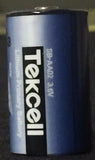 Brand New  "5" Tekcell SB-AA02 3.6V 1/2AA Lithium Battery, 3.6V 1200mAh, 10/2018