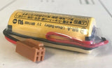 Brand New PANASONIC BR-A 3V Lithium Battery w/ Brown Plug