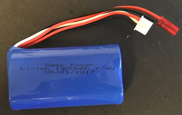 Brand New  Replacement Battery 7.4V 1500mAh for A949 A979 K929 RC Car 9299-47