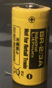 Brand New Panasonic BR-2/3A 3V Lithium Battery with 2 Pins