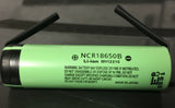 Brand New Panasonic 18650 NCR18650B 3400mah Rechargeable Battery, with Tabs,