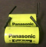 Brand New "2"  Panasonic N-1900SCR 1.2V 1900mAh Sub C Ni-Cd  Battery w/ Tabs