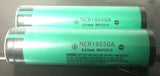 Brand New "2"  Panasonic 18650 NCR18650A 3.7V 3100mah Battery Protected w/ PCB