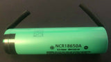 Brand New Panasonic 18650 NCR18650A 3.7V 3100mah Li-on Battery W/ Tab, Case