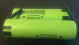 Brand New "2"  Panasonic NCR18650BE 3.7V 3200mAh Rechargeable Battery w/ Tab