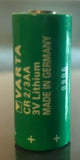 Brand New Varta CR 2/3AA 3 Volt Lithium 2/3 AA Battery