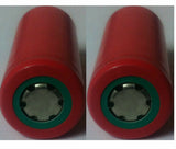 Brand New "2"  Sanyo UR18500F 18500 3.7V 1620mAh Li-ion Rechargeble battery,