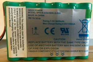 Brand New DSC IMPASSA 9057 Battery 6PH-H-4/3A3600-S-D22 7.2 V 3600mAh, 2019 MFG