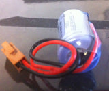 Brand New Panasonic BR-2/3AG 3V 2/3A size PLC Lithium Battery, w/ Plug