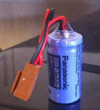 Brand New Panasonic BR-2/3AG 3V 2/3A size PLC Lithium Battery, w/ Plug