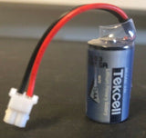 Brand New "14"  Tekcell SB-AA02 3.6V 1/2AA Lithium Battery w/ Plug, 1200mAh,