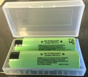 Brand New "2" Panasonic NCR18650PF 2900mAh HIGH DRAIN 10A 18650 Battery, Japan