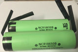 Brand New "2" Panasonic 18650 NCR18650B 3400mah Rechargeable Battery, with Tabs